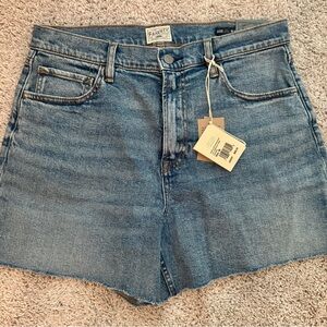 Faherty Organic Cotton Denim High Rise Shorts